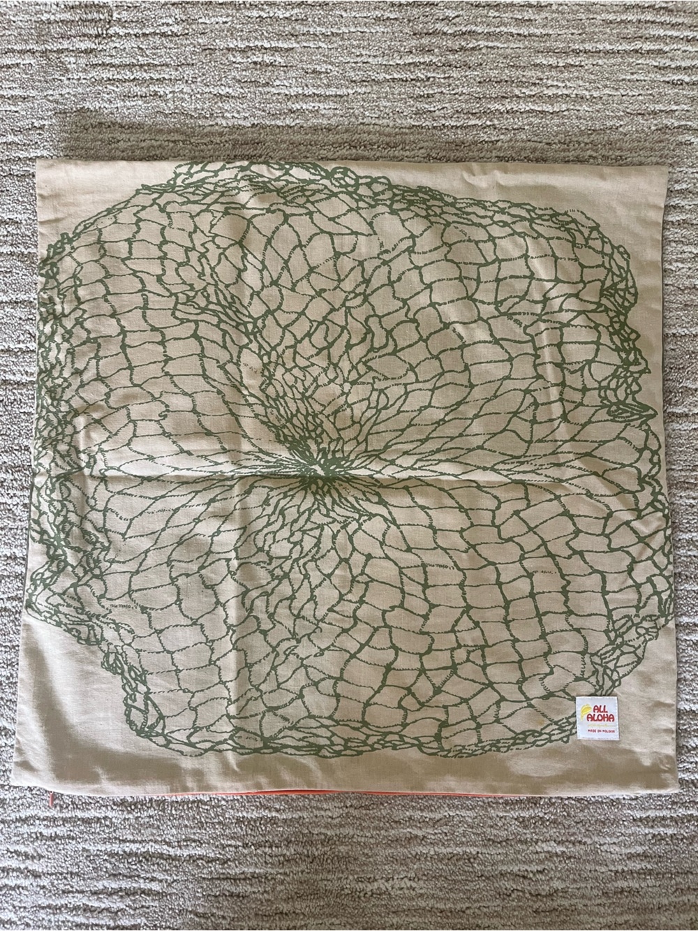 Kealopiko couch pillow case with zipper. - Picture 2 of 2